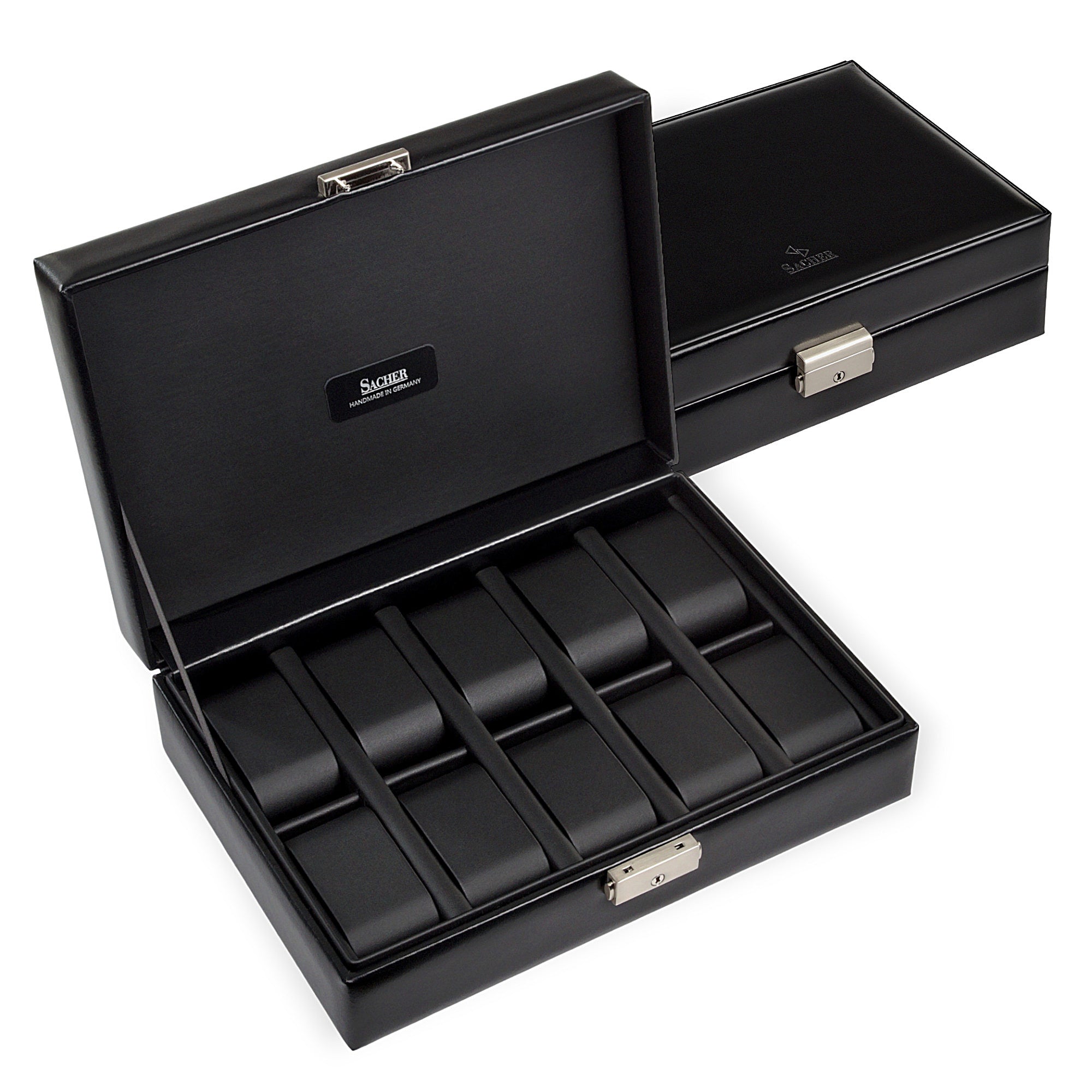 | Manufaktur – Offizieller Store black SACHER black case 10 for 1846 watches / (leather) exclusive