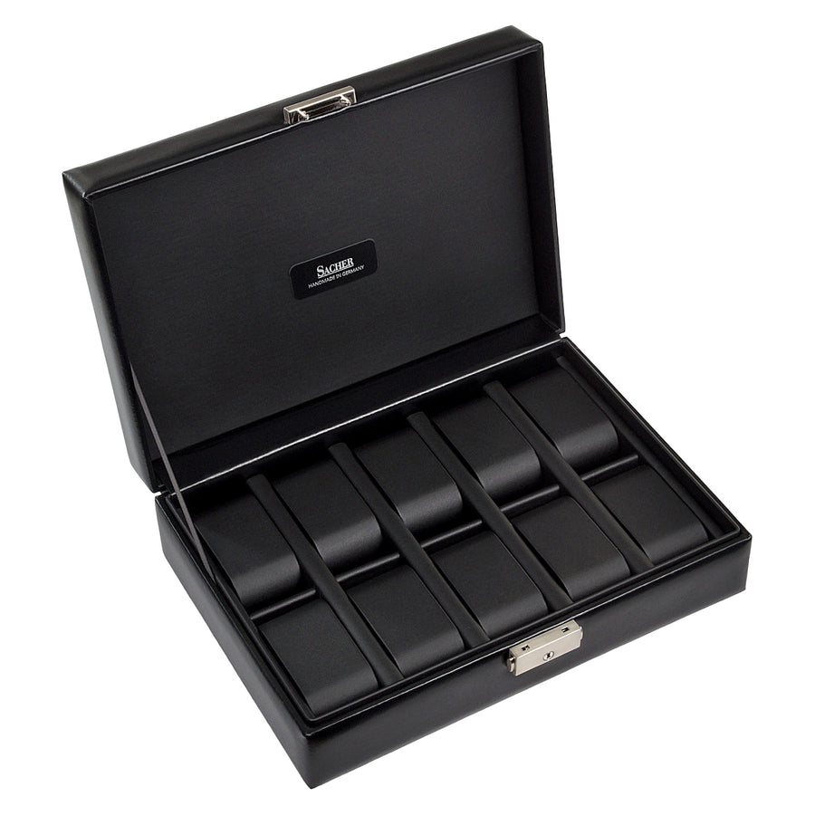 Coffret à montres black exclusive / noir (cuir)