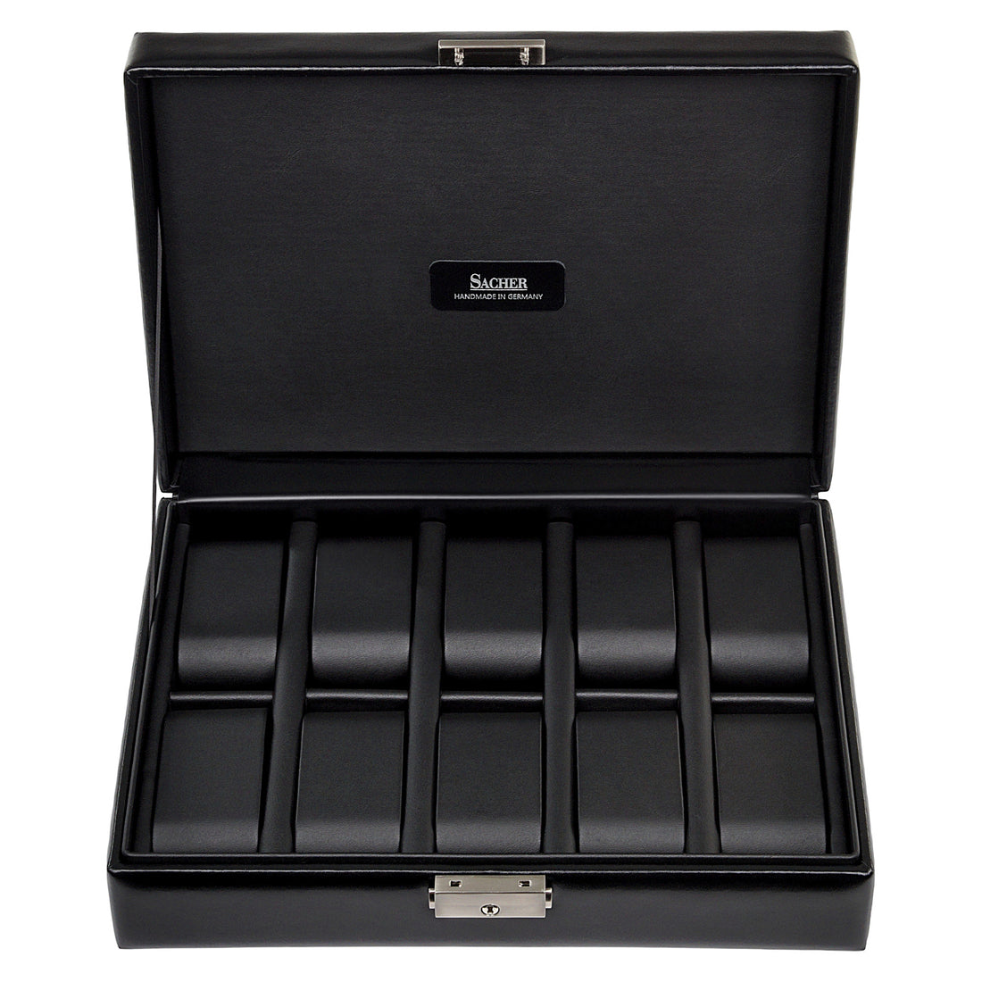 10 for black 1846 Manufaktur watches black case Offizieller SACHER exclusive | / Store (leather) –