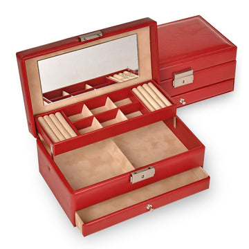 Jewelry box Helen new classic / red